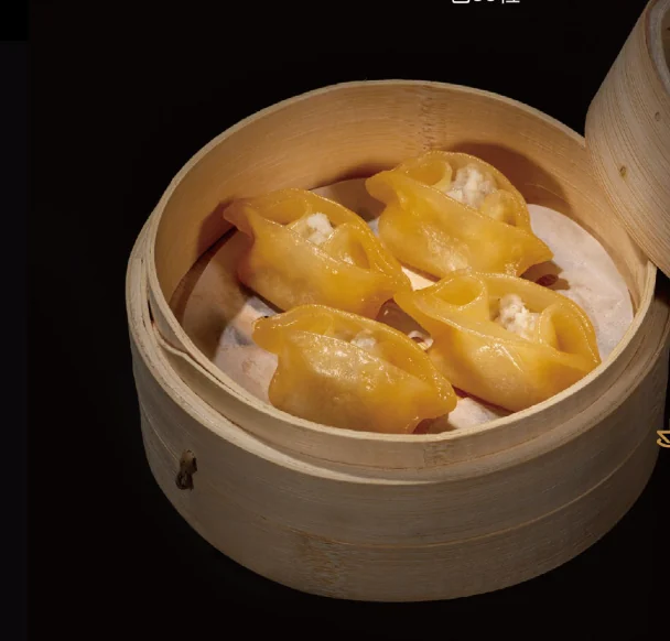 水晶鳕鱼饺 — Dim sum à la morue
