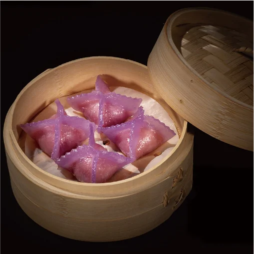 水晶龙虾饺 — Dim sum au homard