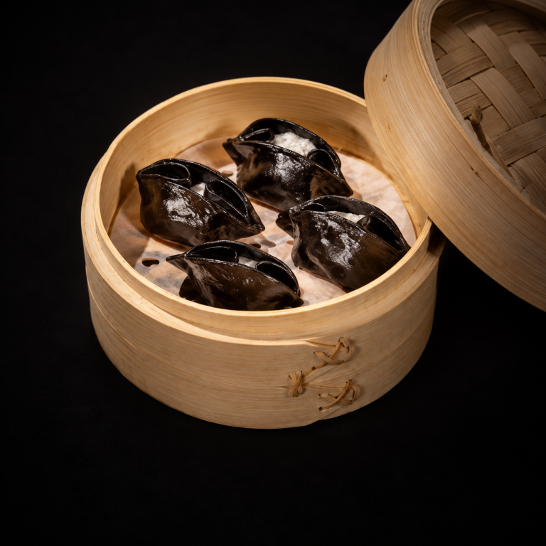 水晶鱿鱼饺 — Dim sum au calmar