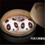 熊猫巧克力包 — Brioche panda fourrée au chocolat