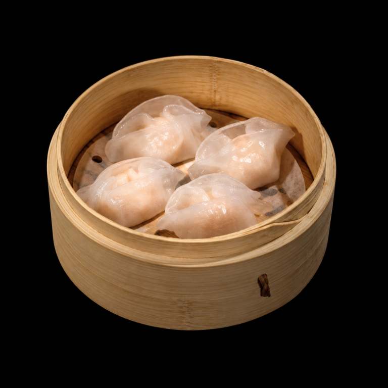 水晶虾饺 — Dim sum aux crevettes